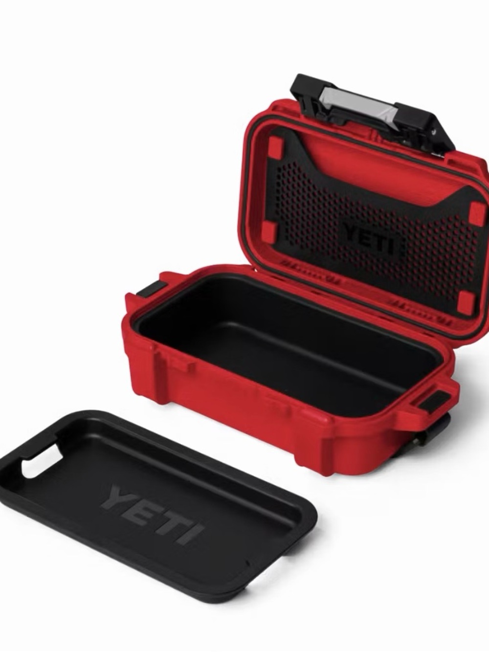 Yeti Red Hard Case with Black Tray